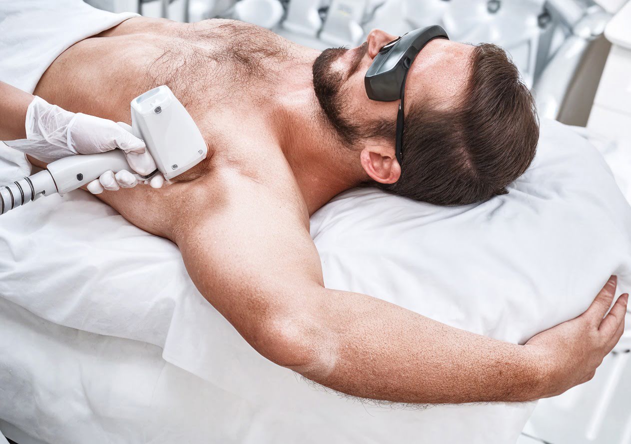 باور غرووم – إزالة الشعر بالليزر لكامل الجسم للرجال في عيادة سوان التجميلية، دبي